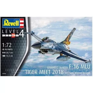 3860 Revell: Lockheed Martin F-16 MLU Tiger meet 2018 31st sqn. Kleine Brogel | 