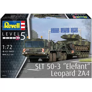 3311 Revell: SLT 50-3 Elefant Leopard 2A4 | Carro Tedesco | 1:72