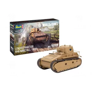 3506 Revell: Leichttraktor Rheinmetall 1930 World of Tanks | Carro Tedesco | 1:72