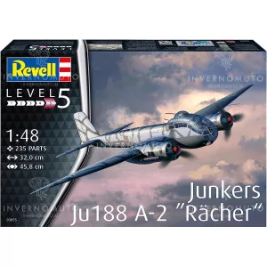3855 Revell: Junkers Ju188 A-2 Racher | Velivolo Tedesco | 1:48