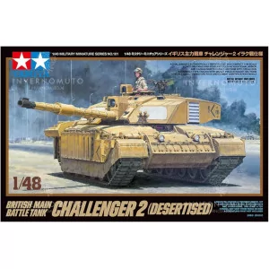 Tamiya 32601 | Carro Challenger 2 (Deserto) | Carro GB | 1:48