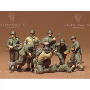 Tamiya 35048 | Fanteria US Europa Occidentale | Militari USA |  1:35 2