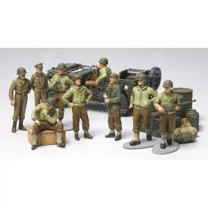 Tamiya 32552 | US Army Infantry at rest | Militari USA  1:48 2