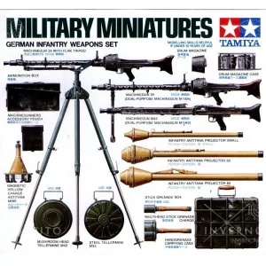 Tamiya 35111 | Carro GER | Armi Fanteria | 1:35