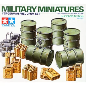 Tamiya 35186 | Set Fusti E Taniche | Carro GER | 1:35