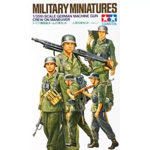 Tamiya 35184 | German Machine Gun Crew on Maneveur | Militari GER | 1:35