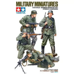 Tamiya 35293 | Set Fanteria Tedesca (Campagna in Francia) | Militari GER | 1:35