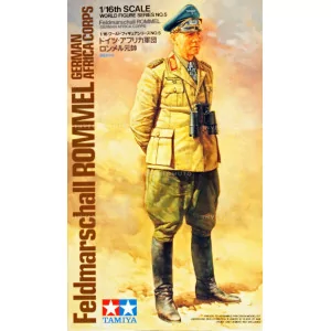 Tamiya 36305 | Militari GER | Feldmaresciallo Rommel | 1:16