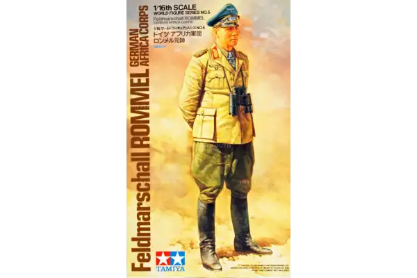 Tamiya 36305 | Militari GER | Feldmaresciallo Rommel | 1:16