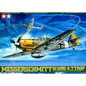 Tamiya 61063 Aereo Messerschmitt Bf109E-4 | 1:48
