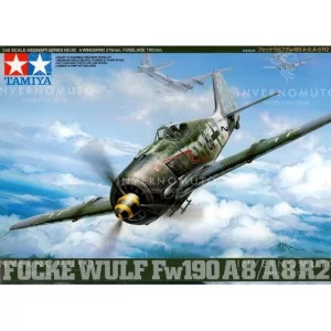 Tamiya 61095 | Aereo Fockewulf Fw190 A8/A8R2 | Velivolo GER | 1:48