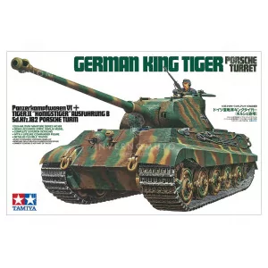 Tamiya 35169 | King Tiger (Porsche Turr.) | Carro GER | 1:35