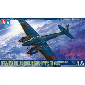 Tamiya 61078 | Nakajima Night Fighter Gecko Type 11 Late prod. (Irving) | 1:48