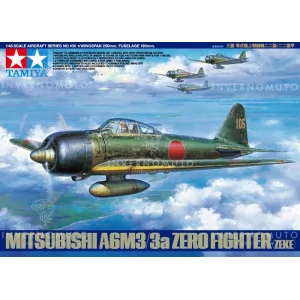 Tamiya 61108 | Mitsubishi A6M3/3A Zero Fighter (Zeke) | Velivolo JAP | 1:48