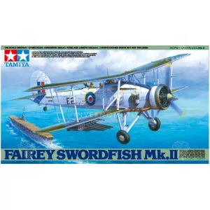 Tamiya 61099 | Fairey Swordfish Mk.II | Velivolo GB | 1:48