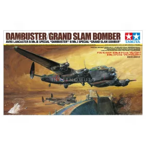 Tamiya 61111 ltd | Avro Lancaster B Mk.III Dambust./ Grand Slam B.+5 Fig. | 1:48