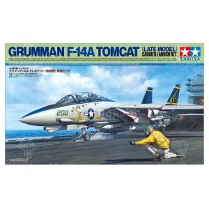 Tamiya 61122 | Velivolo USA | F-14A (Late) Vers. Launch Set | 1:48