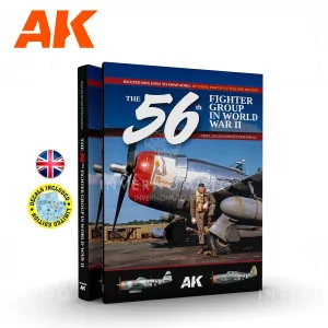 AK130005 | AK Interactive: The 56th Fighter Group in WWII | 244 Pages