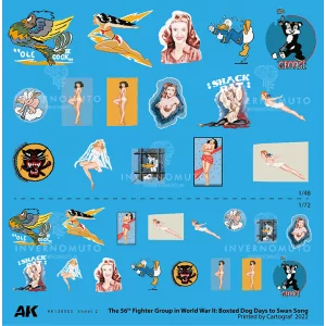 AK130005 | AK Interactive: The 56th Fighter Group in WWII | 244 Pages 2