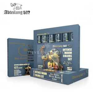 ABT1163 | Abteilung: Intense Warm Matte Finish Color Set | 6x20ml