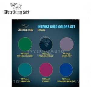 ABT1162 | Abteilung: Cold Matte Finish Color Set | 6x20ml 2