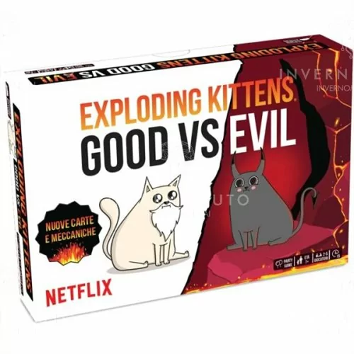 Exploding Kittens Good vs Evil: Edizione Italiana *DAY ONE: 05/09/2023