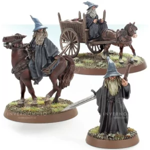 Lord of the Rings: Gandalf the Grey Box Finecast e Metallo | Blister 3