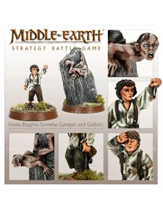 Lord of the Rings: Frodo Baggins, Samwise Gamgee and Gollum Metallo | Blister 3 2