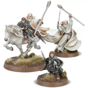 Lord of the Rings: Gandalf The White & Peregrin Took