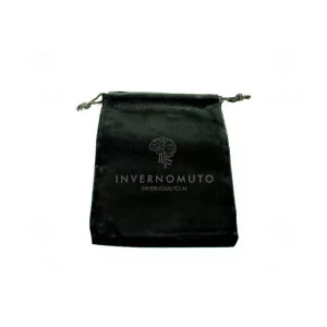 Chessex: CHX02378 Suedecloth Dice Bag - (Size S) Black 10x14cm