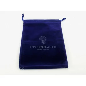 Chessex: CHX02396 Suedecloth Dice Bag - (Size L) Royal Blue 19x12,5cm