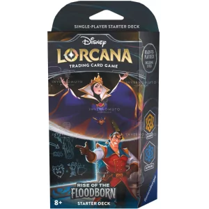 Disney Lorcana: Rise of the Floodborn - Amber/Sapphire Deck ENG