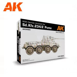 AK35.503 AK Interactive: Panzer Sd.Kfz.234/2 Puma | Carro Tedesco | 1:35