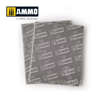Ammo Mig: 8556 Sanding Sponge Sheet - Grain 180