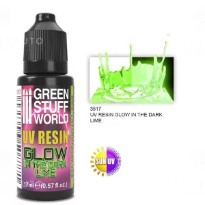 Green Stuff World: 3517 UV Resin - Glow In The Dark - Lime | 17ml