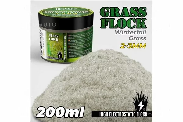 Green Stuff World: 11150 Grass Flock - Winterfall Grass 2-3mm | 200ml