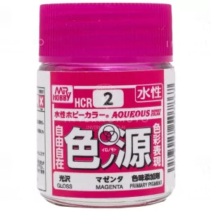 HCR2 Mr. Hobby Aqueous Primary Color Pigment - Magenta [18ml]
