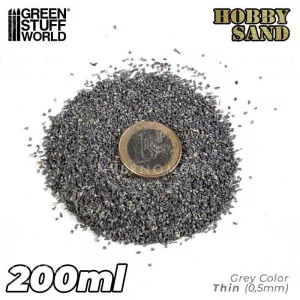 Green Stuff World: 11181 Hobby Sand - Grey Colour Thin | 200ml 2