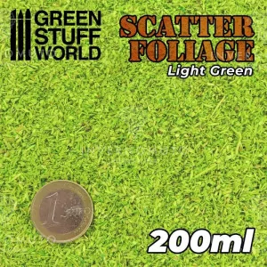 Green Stuff World: 11174 Scatter Foliage - Light Green | 200ml 2