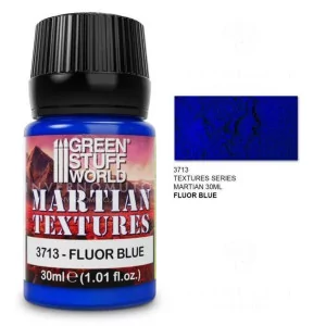 Green Stuff World: 3713 Martian Textures - Fluor Blue 30ml