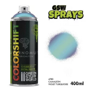 Green Stuff World: 4780 SPRAY Chameleon Violet Turquoise 400ml